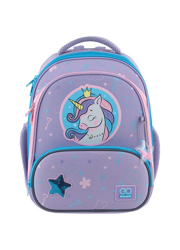 Рюкзак Education каркасный GO25-597M-3 Fairytale Unicorn GoPack (322617388)