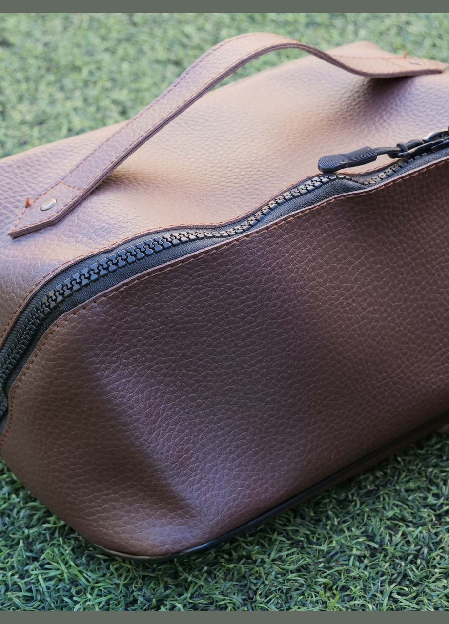 Жіноча косметичка органайзер екошкіра чорний колір ToBeYou (307301484)