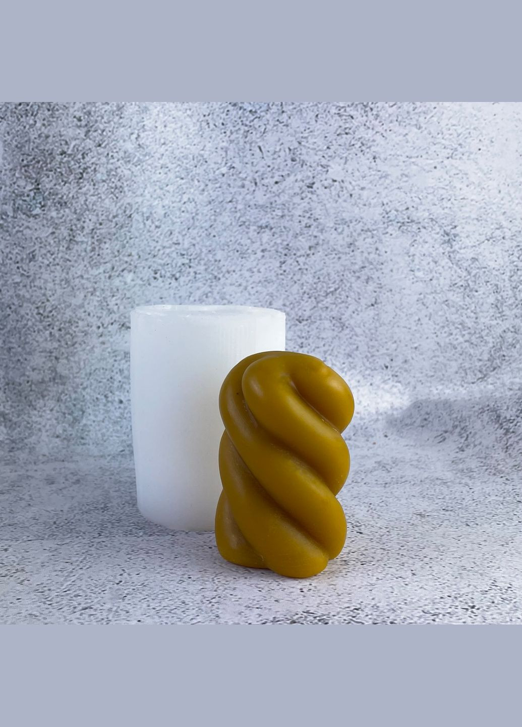 Форма для свічок - Спіральна маленька No Brand (322347329)