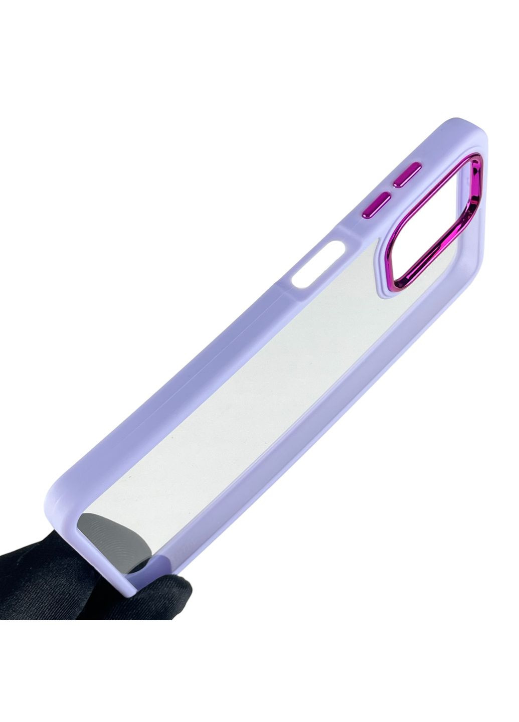 Чехол для Galaxy A22 SM-A225F с цветными высокими бортами на самсунг а22 сиреневый Samsung (366022919)