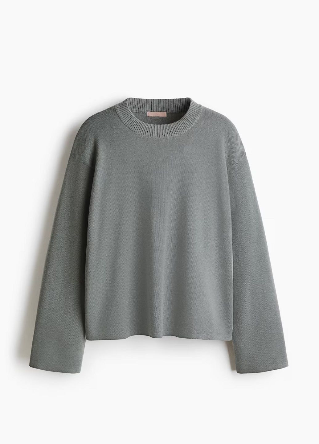 Сіро-зелений демісезонний светр H&M