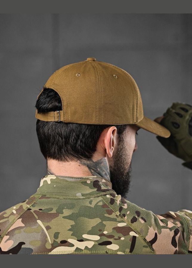 Тактична чоловіча кепка Каратель койот No Brand (340271825)