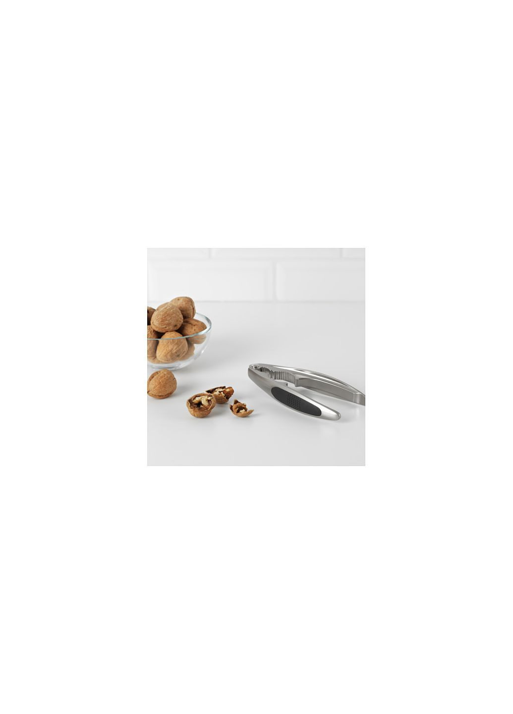 Щипцы для орехов никелированный черный IKEA (277965014)