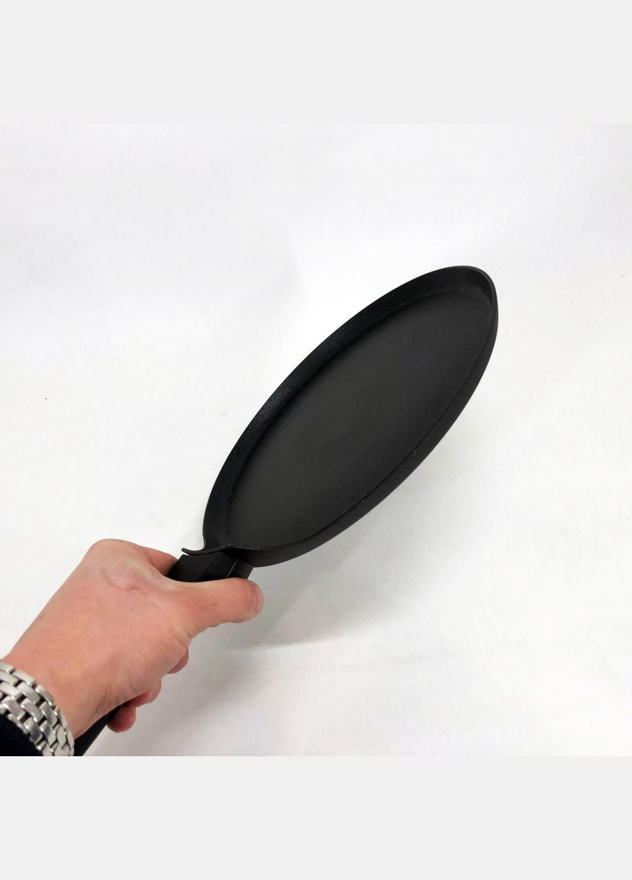 Мельничная сковорода 24 см MG-1169 кованая антипригарная, сковорода для дома, удобная на кухню. Magio (364663798)