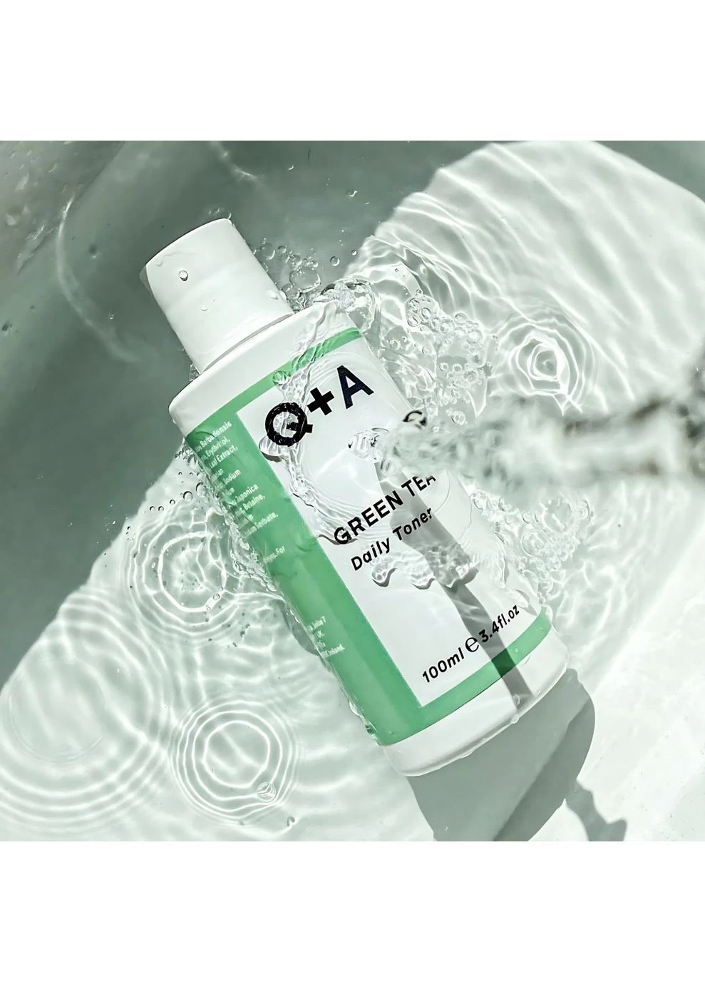 Тонер заспокійливий Green Tea з зеленим чаєм 100 мл Q+A (397009420)