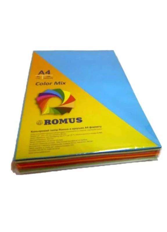 Бумага A4 80 г/м2 245sh, 7colors, Mix Color (R51048) Romus (399596944)