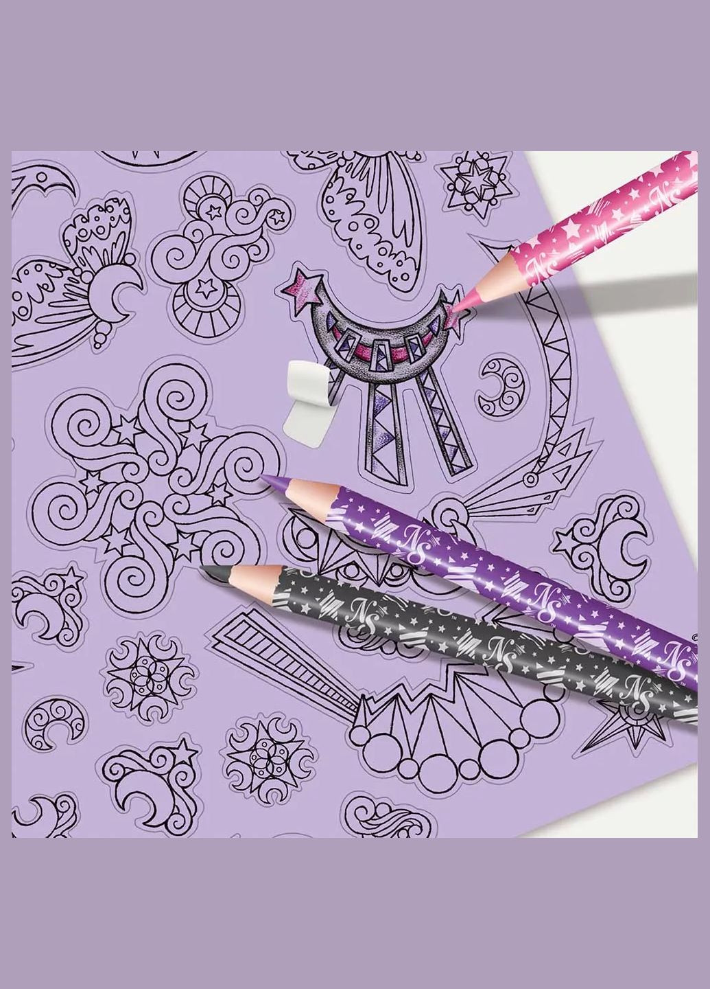 Набор для творчества Скетчбук Легенда о Фириазе (11371) Nebulous Stars (326887322)