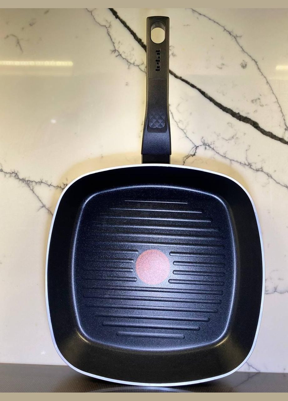 Гриль сковорода Simply Clean 26 см B5674053 с титановым антипригарным покрытием Tefal (360654698)