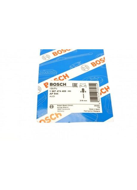 Датчик износа тормозных колодок (задних) Audi A6/A7/Porsche Macan 10- (L=215mm) 1 987 474 489 RU63 Bosch (366189594)