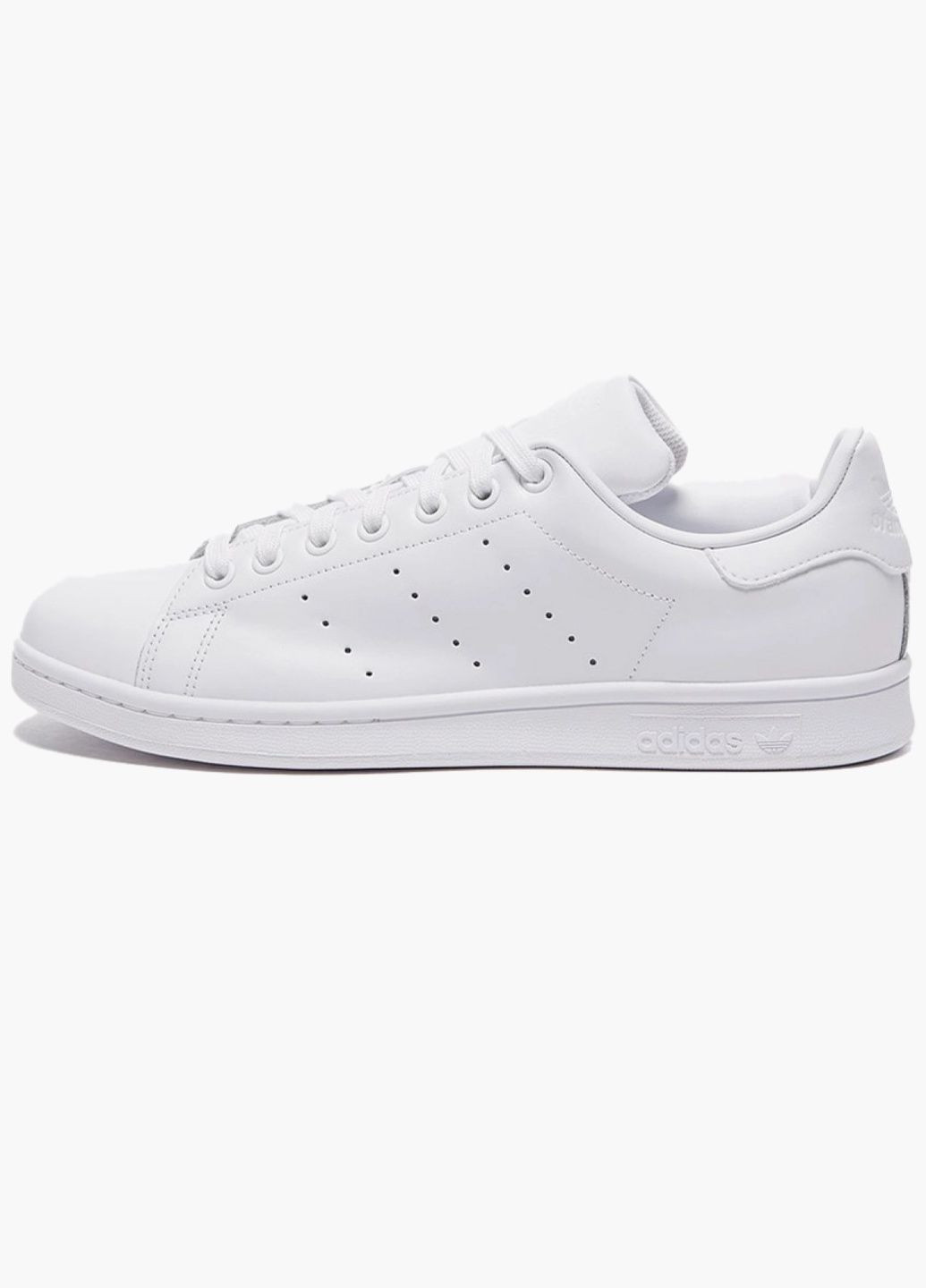Белые всесезонные кроссовки унисекс originals stan smith - white white s75104 adidas