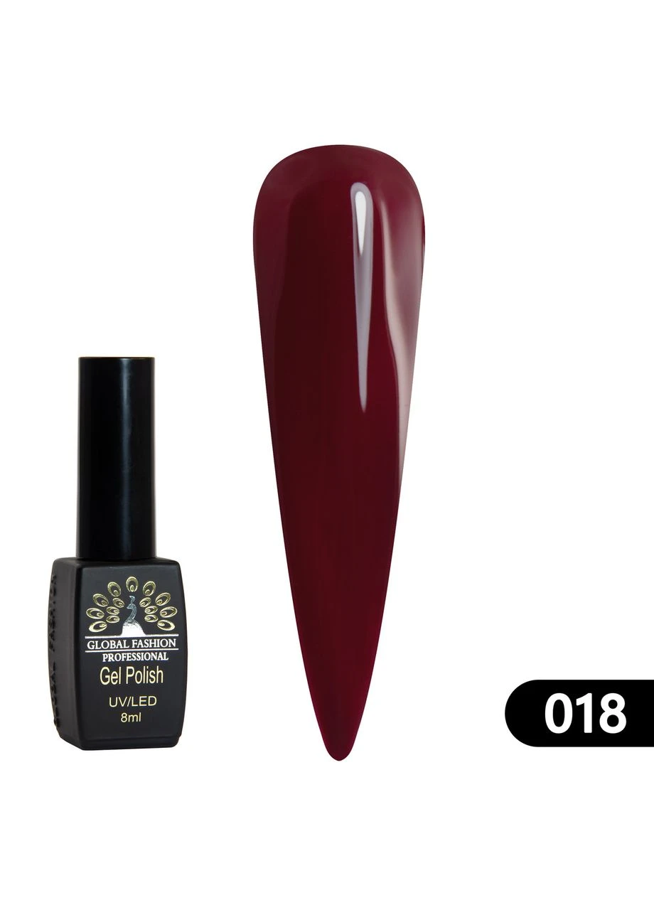 Гель-лак BLACK ELITE 018,, 8 мл Global Fashion (392437678)