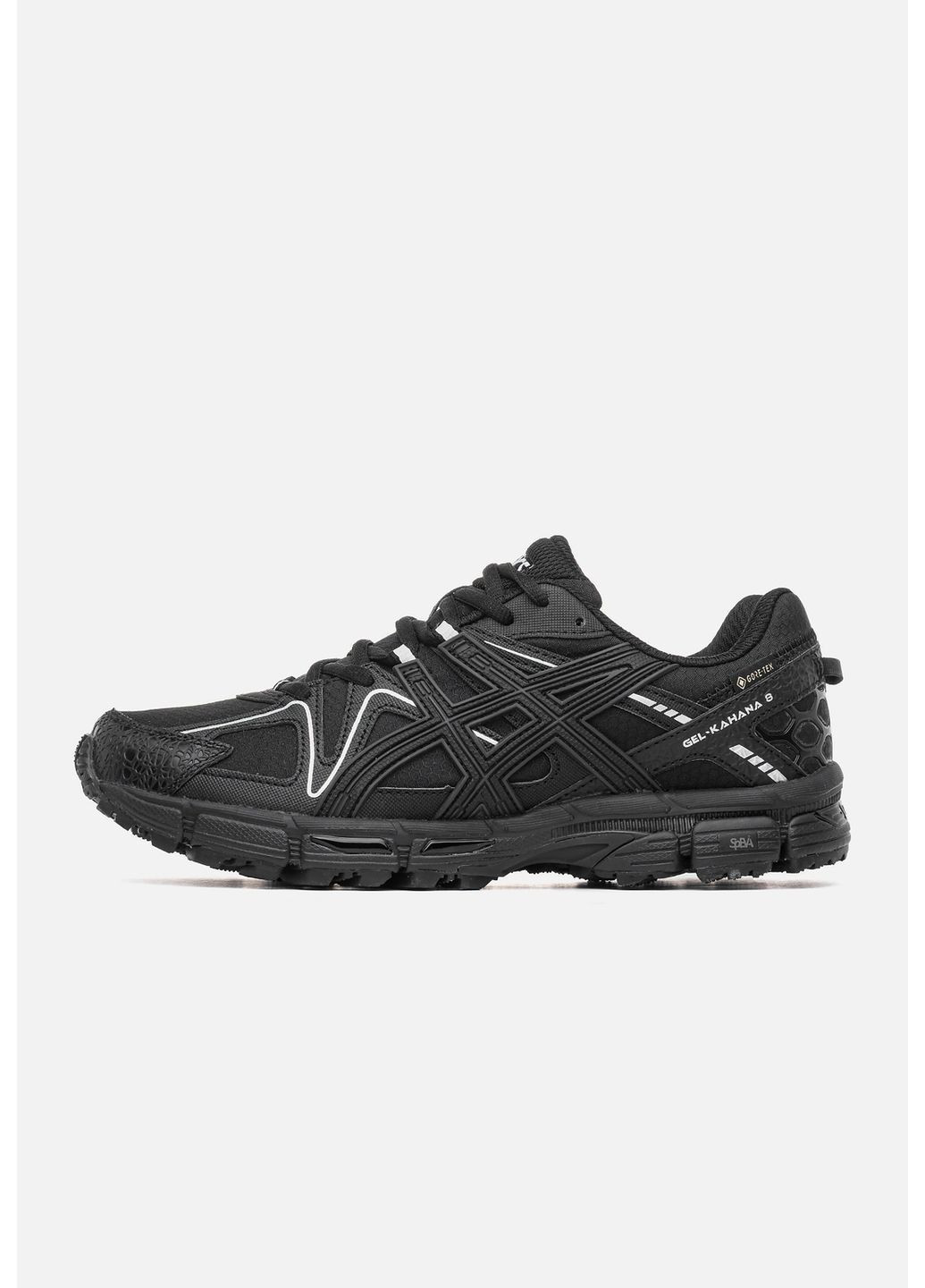 Черные демисезонные кроссовки мужские asics black gore tex No Brand Gel-Kahana 8