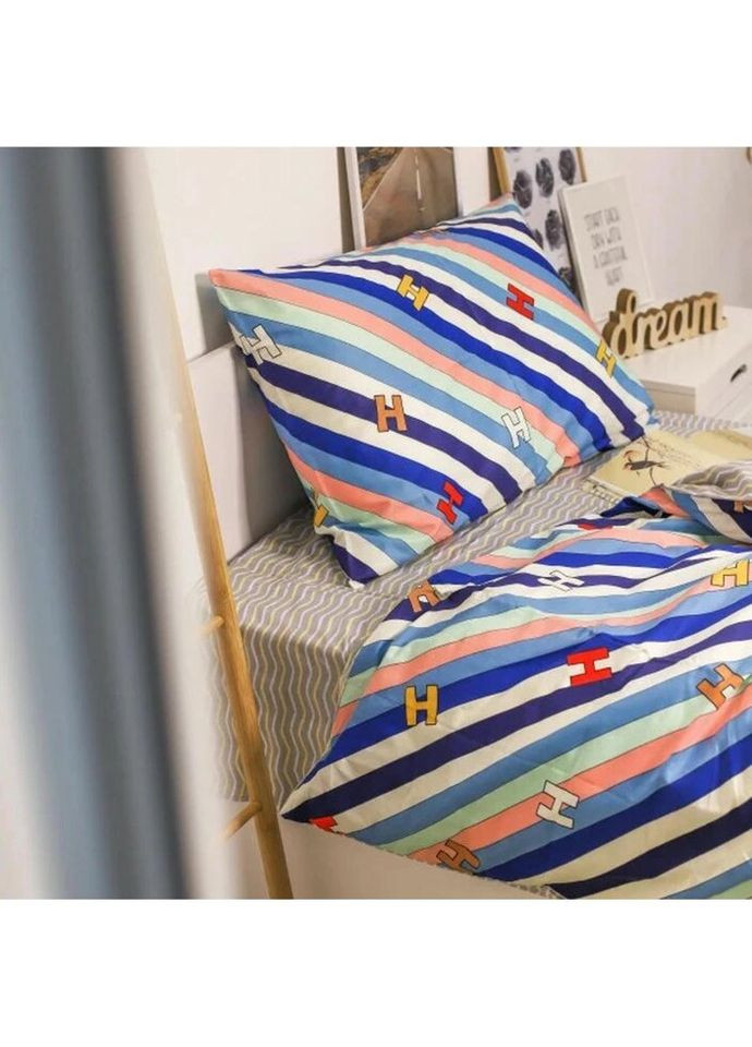 Постільна білизна двоспальне Сатин Twill 541-2 210х175 см Viluta (336327805)