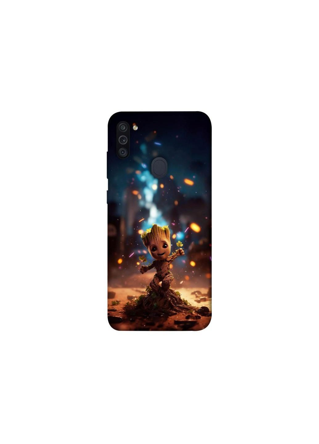 Чехол на Samsung Galaxy M11 Baby Groot v3 Frontalka (365834762)