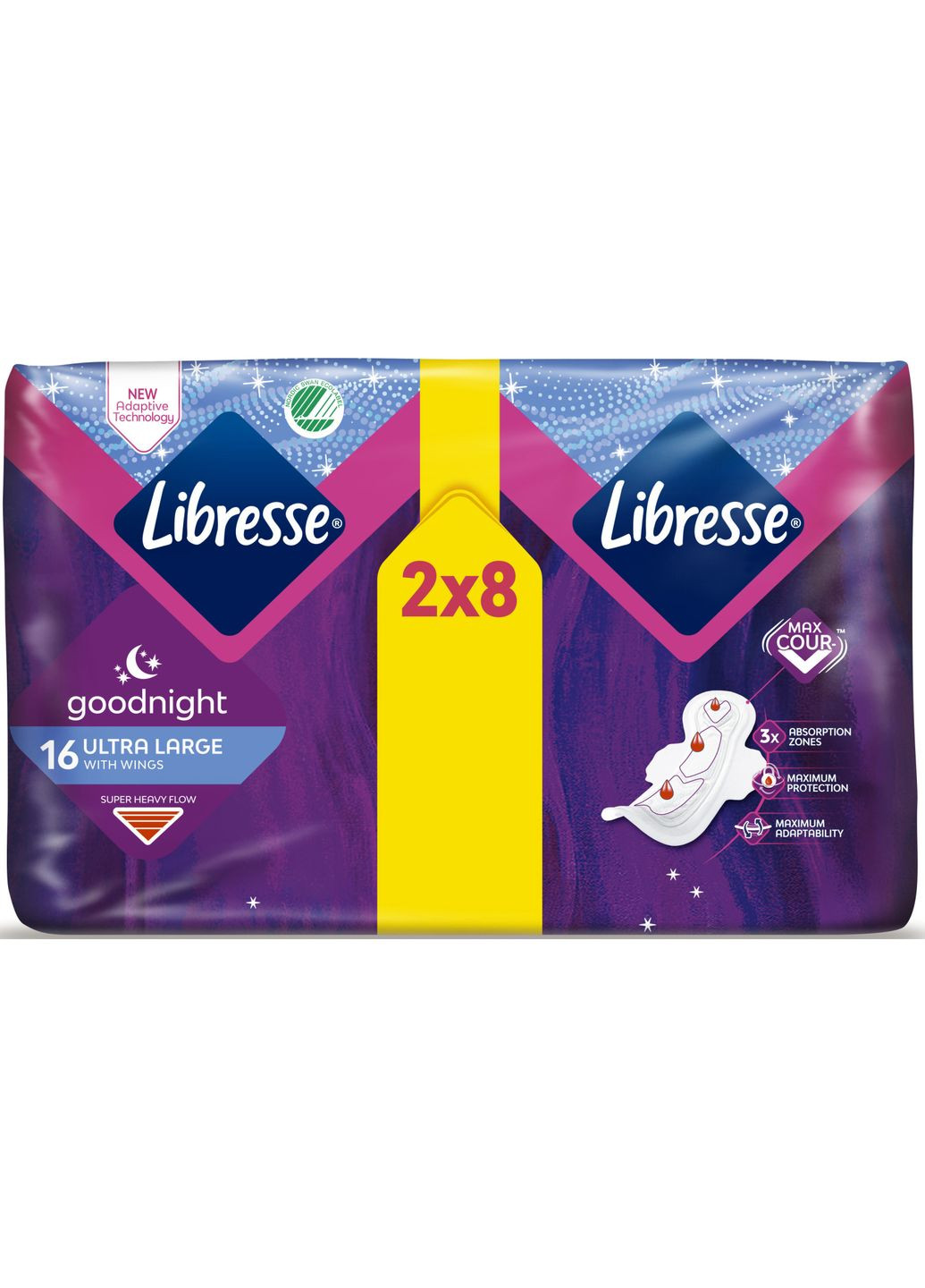 Гігієнічні прокладки (7322540960273) Libresse ultra goodnight large 16 шт. (268139504)