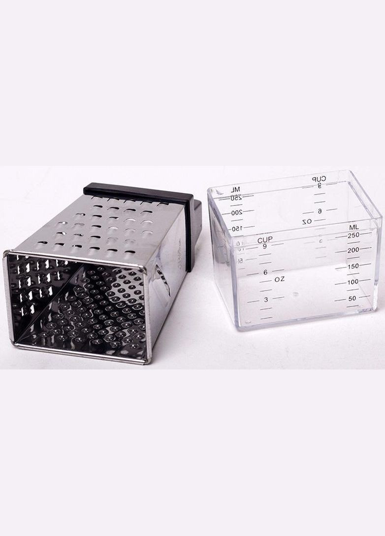 Терка Tromso з нержавіючої сталі 4-гранна, з контейнером Kamille (330017430)