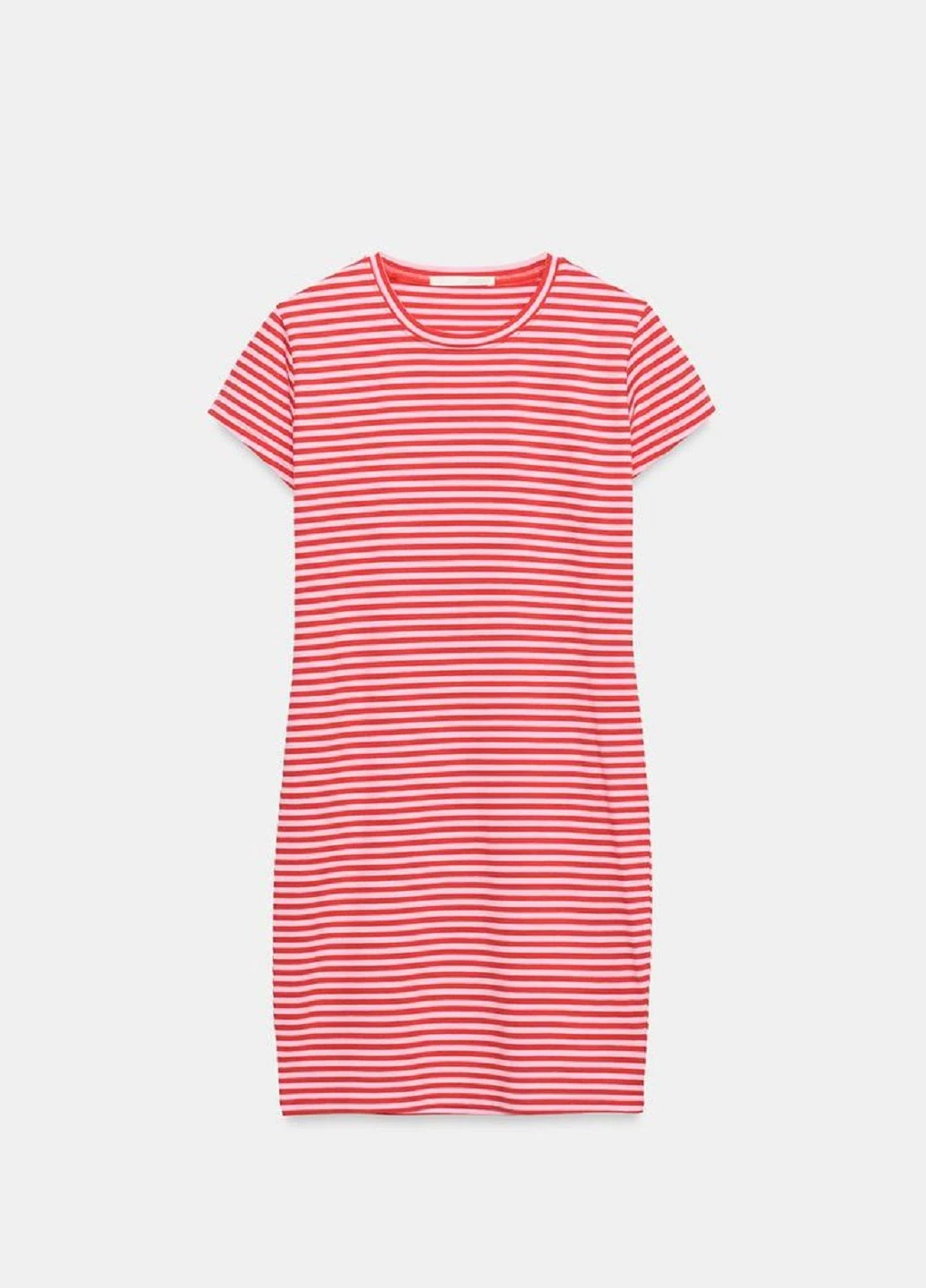 Комбінована сукня Zara в смужку