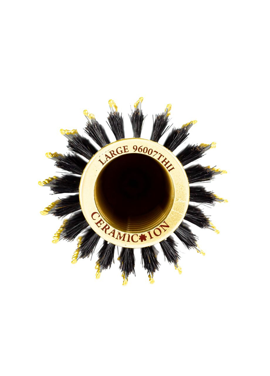 Щітка брашинг для волосся керамічна Ceramic 96007 THII Salon Professional (302725604)
