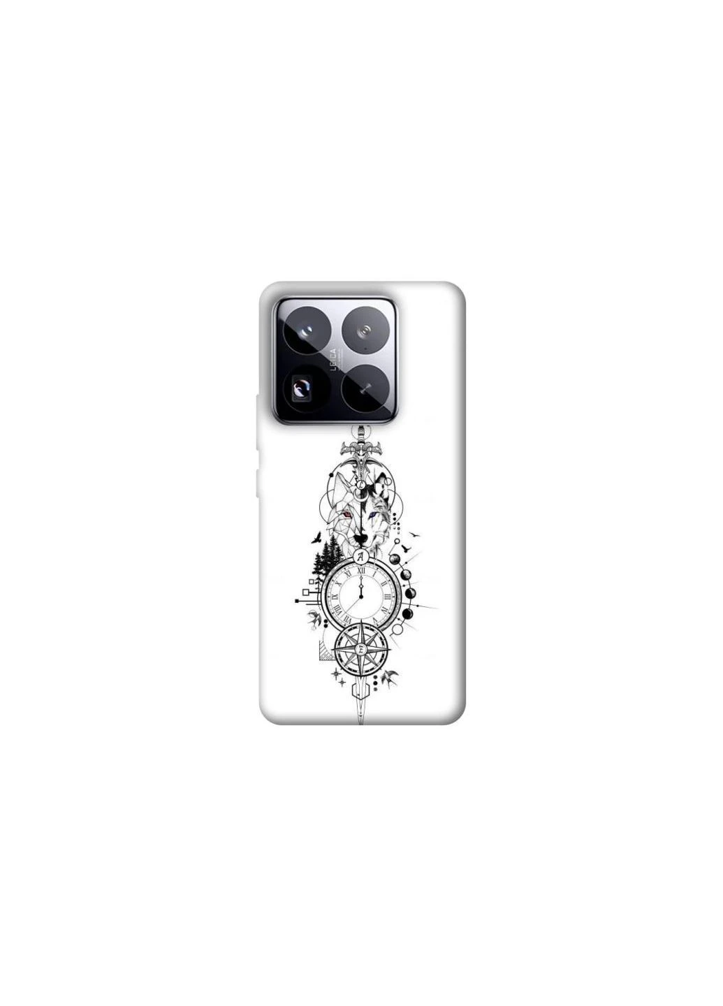 Чохол на Xiaomi 15 Pro Tattoo ver.8 Frontalka (393366295)