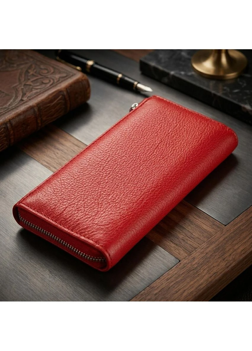 Женский кожаный кошелек ST Leather Красный Верховинка 19381 (398291916)