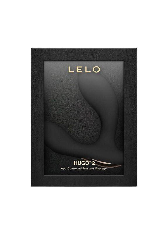 Смарт-масажер простати Hugo 2 Black, 2 мотори, підвищена потужність Lelo (303911064)