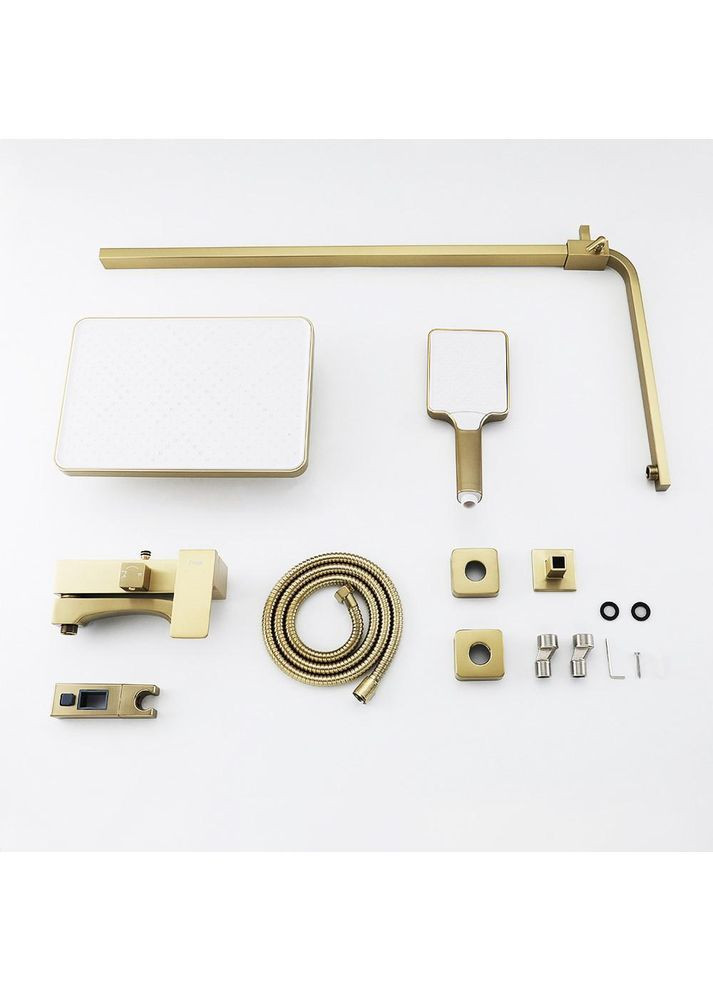 Душевая система F2476-3, 3 функции, золотой сатин Frap (372994933)