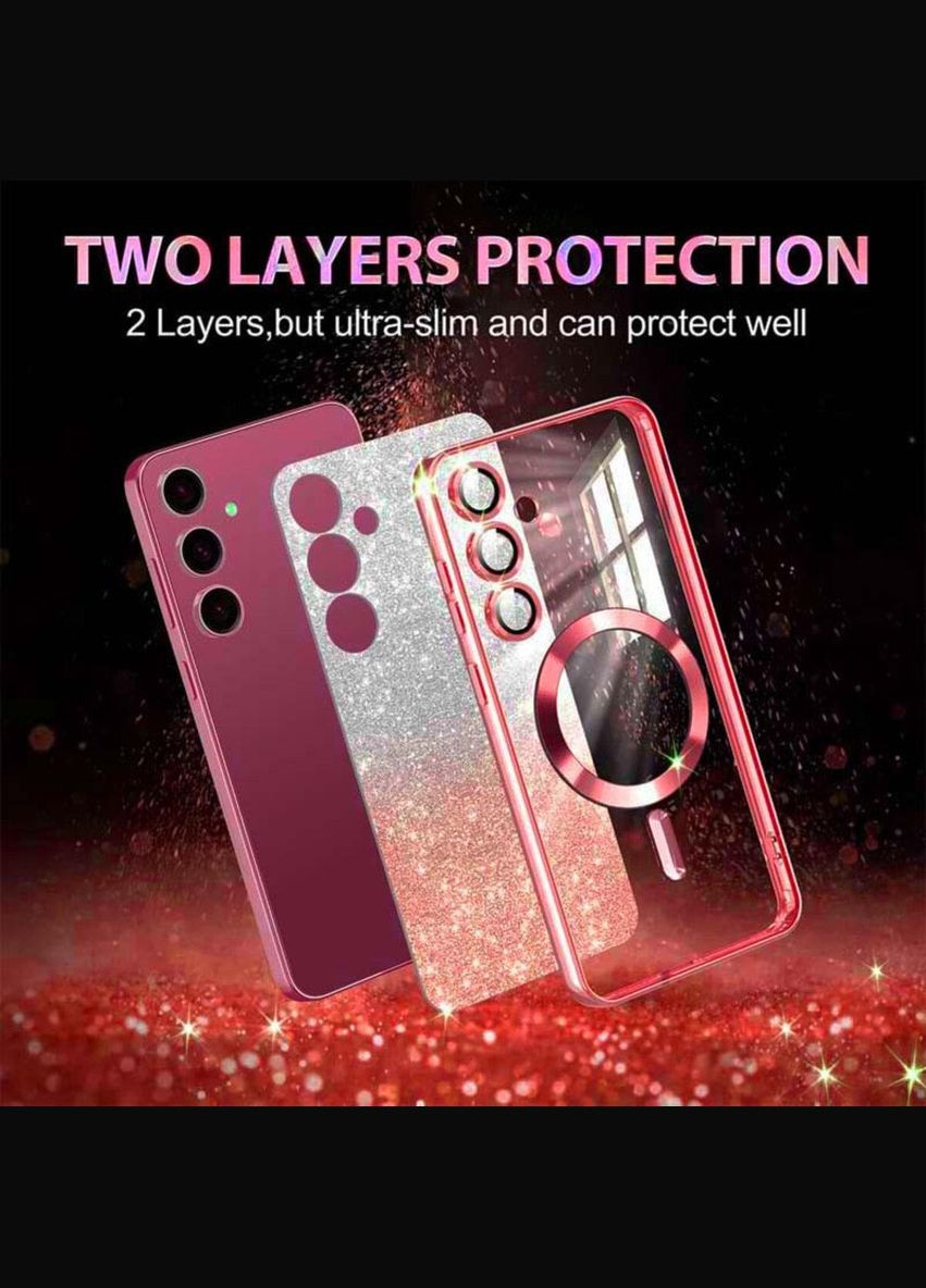 Чохол для смартфона CD Shiny Magnetic для Samsung Galaxy S24 Red Cosmic (314873526)