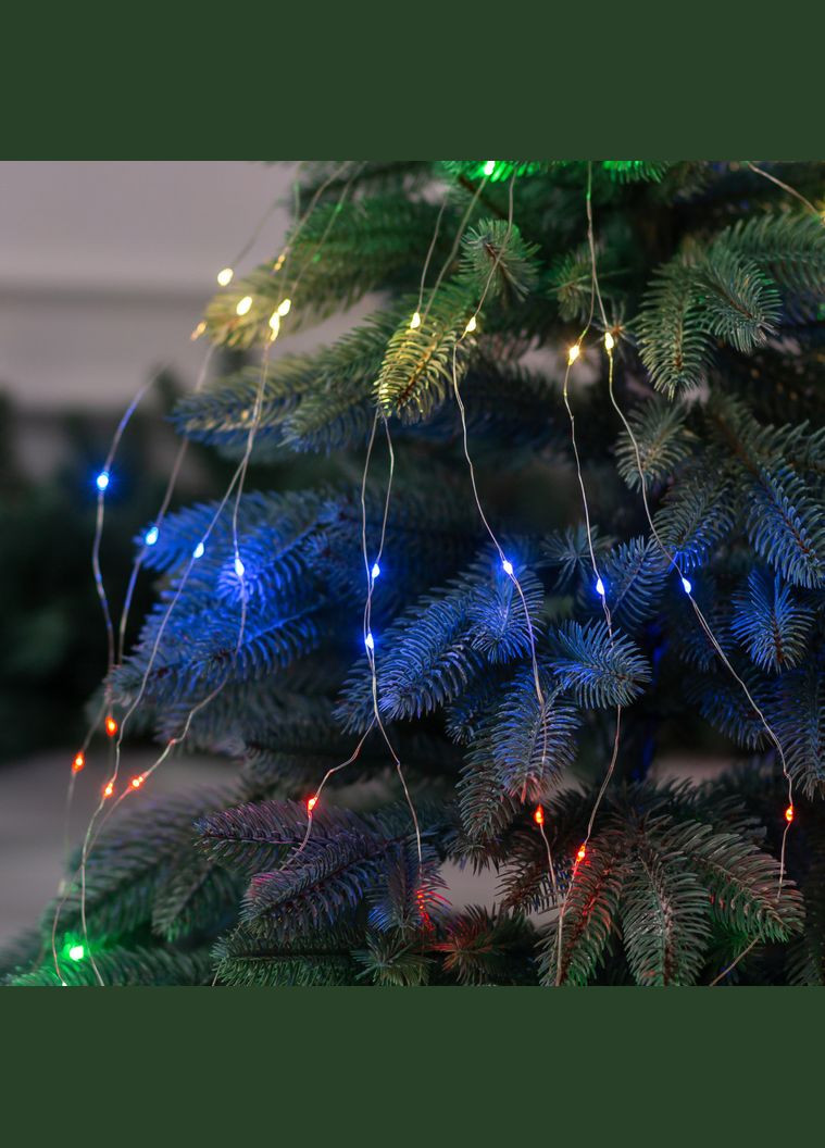 Гирлянда светодиодная лошадиный хвост GarlandoPro 200LED Роса 2м 10 линий 173309ML Garlando (370707417)