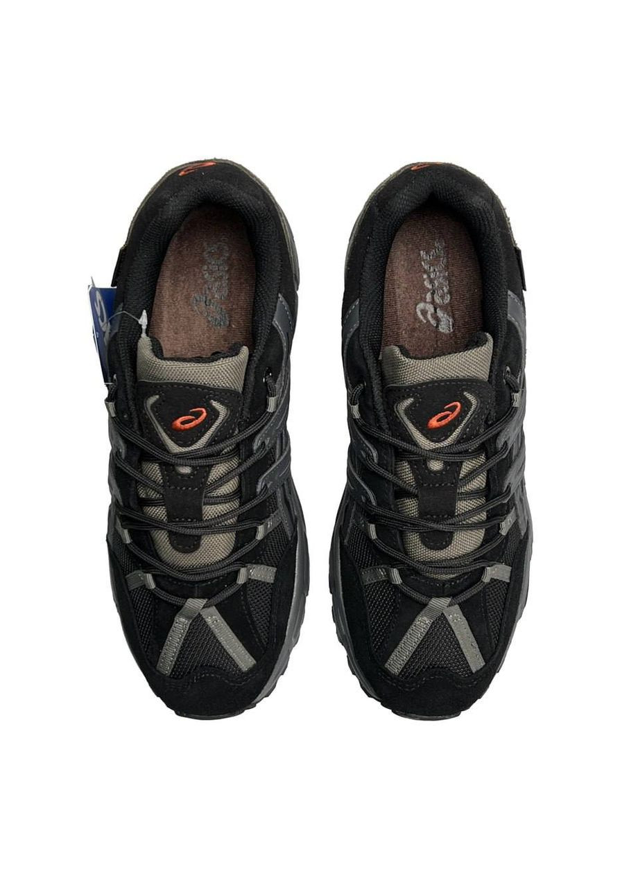 Чорні Осінні кросівки чоловічі asics gel-sonoma 15-50 gtx black khaki No Brand Gel-Sonoma 15-50 Gore-Tex Black Khaki