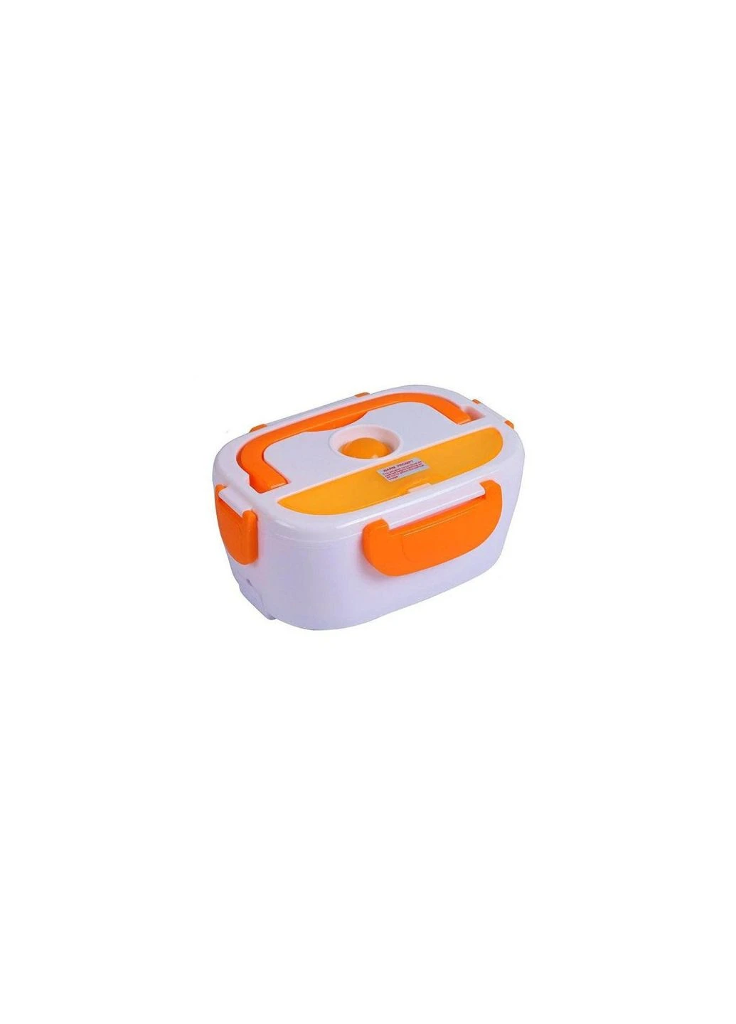 Ланч бокс електричний із підігрівом Lunch Heater 220V Pro, контейнер для їжі з відсіками. Колір: помаранчевий No Brand (380281676)