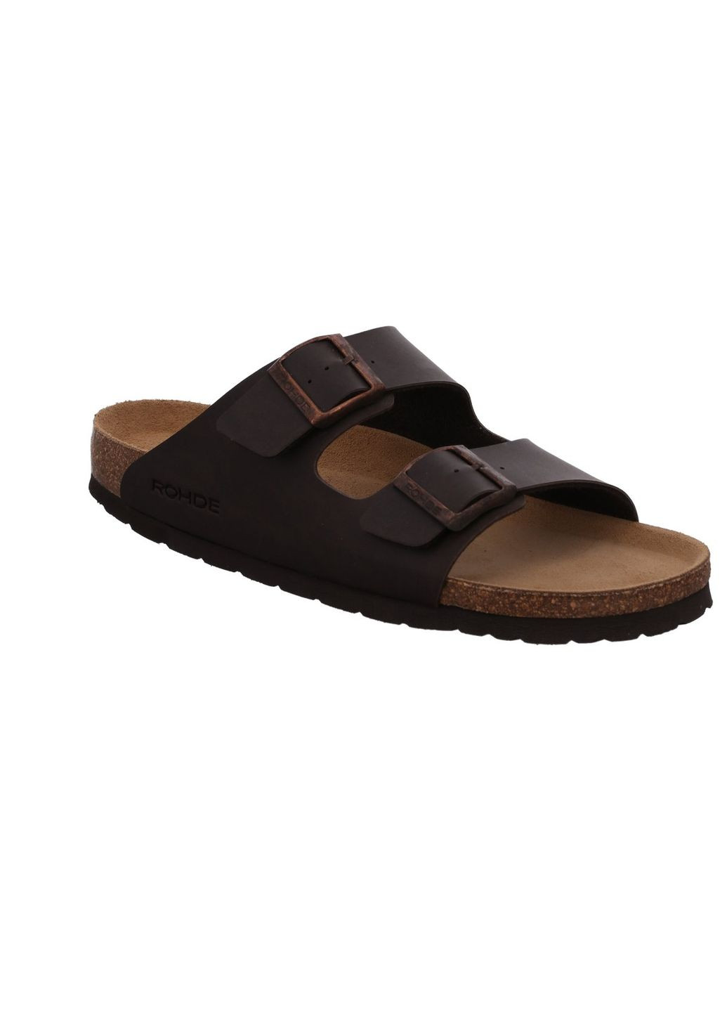 Цветные мужские шлепанцы grado темно-коричневый 5920 72 (германия) ( ) Rohde