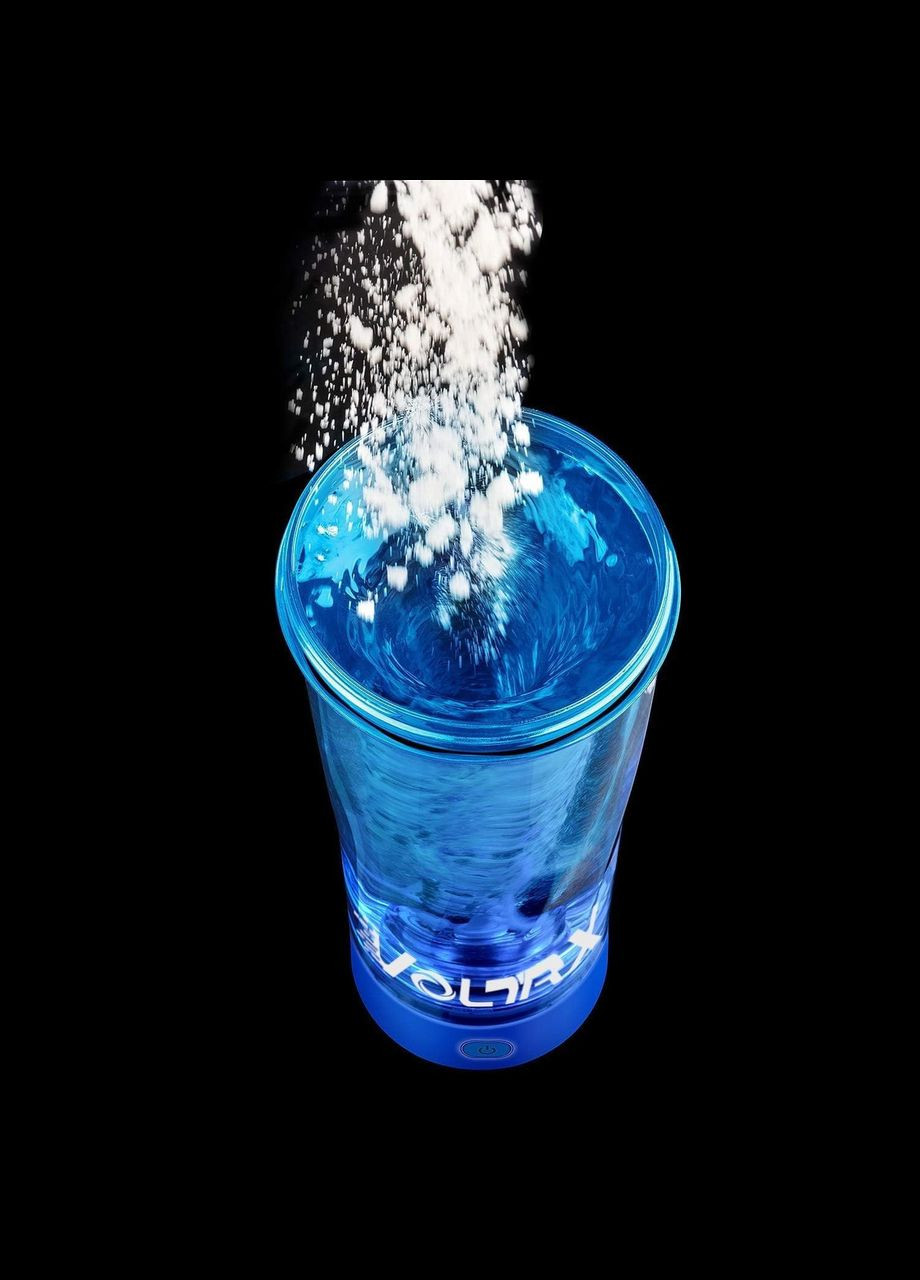 Шейкер спортивный электрический VOLTRX 600 мл. Tritan Blue SmartShake VortexBoost (329187959)
