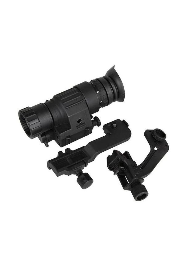 Монокуляр ночного видения Night Vision PVS-14 4х (до 400м) + набор креплений на шлем ARM (333662545)