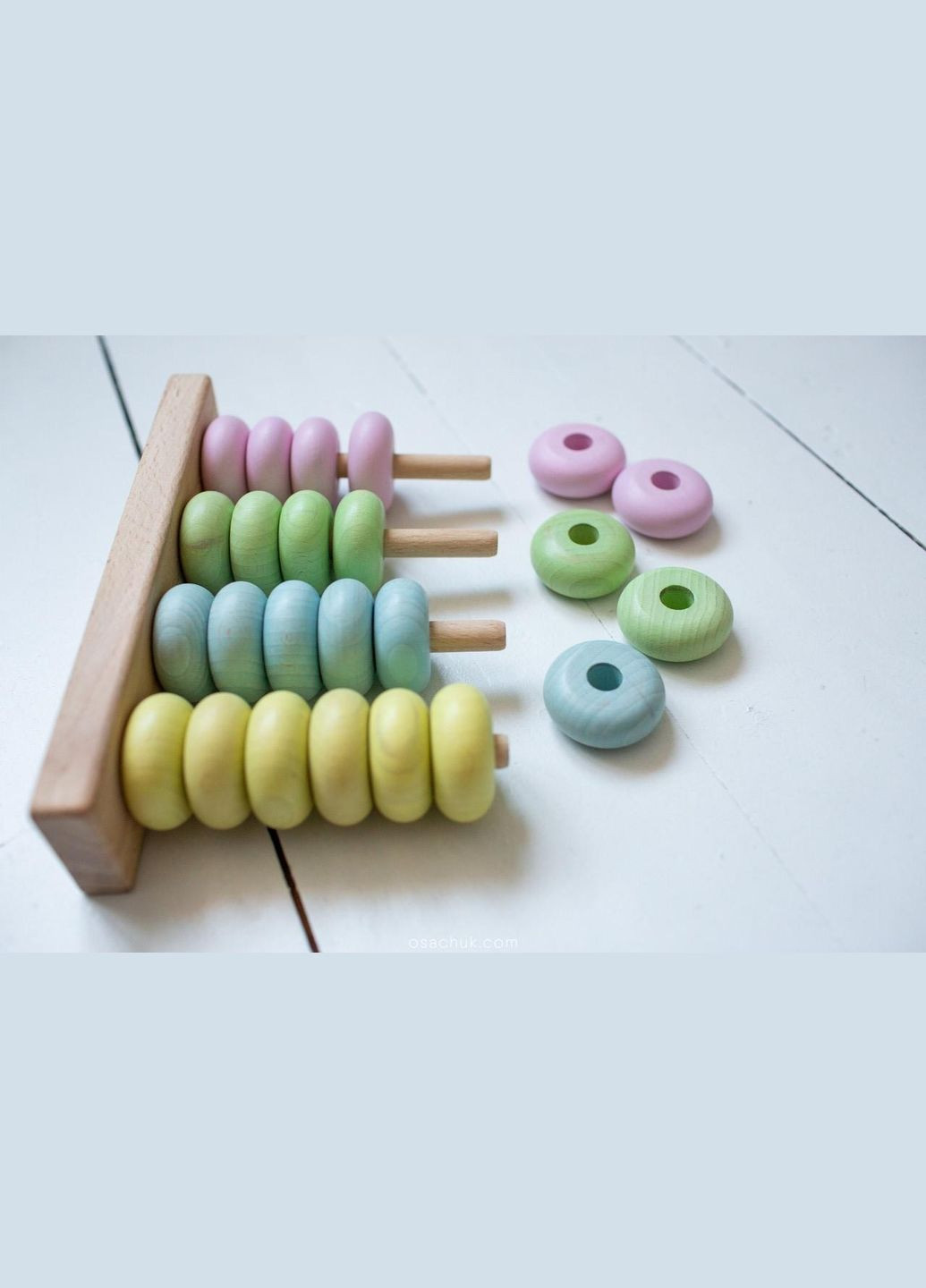 Деревянная игрушка сортер развивающий разноцветный для малышей экопродукт 22х14 см HM furnitura (330607619)