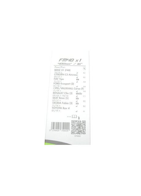 Щетка стеклоочист. 400 бескаркасная First Multiconnection (выр-во) 575002 Valeo (360502085)