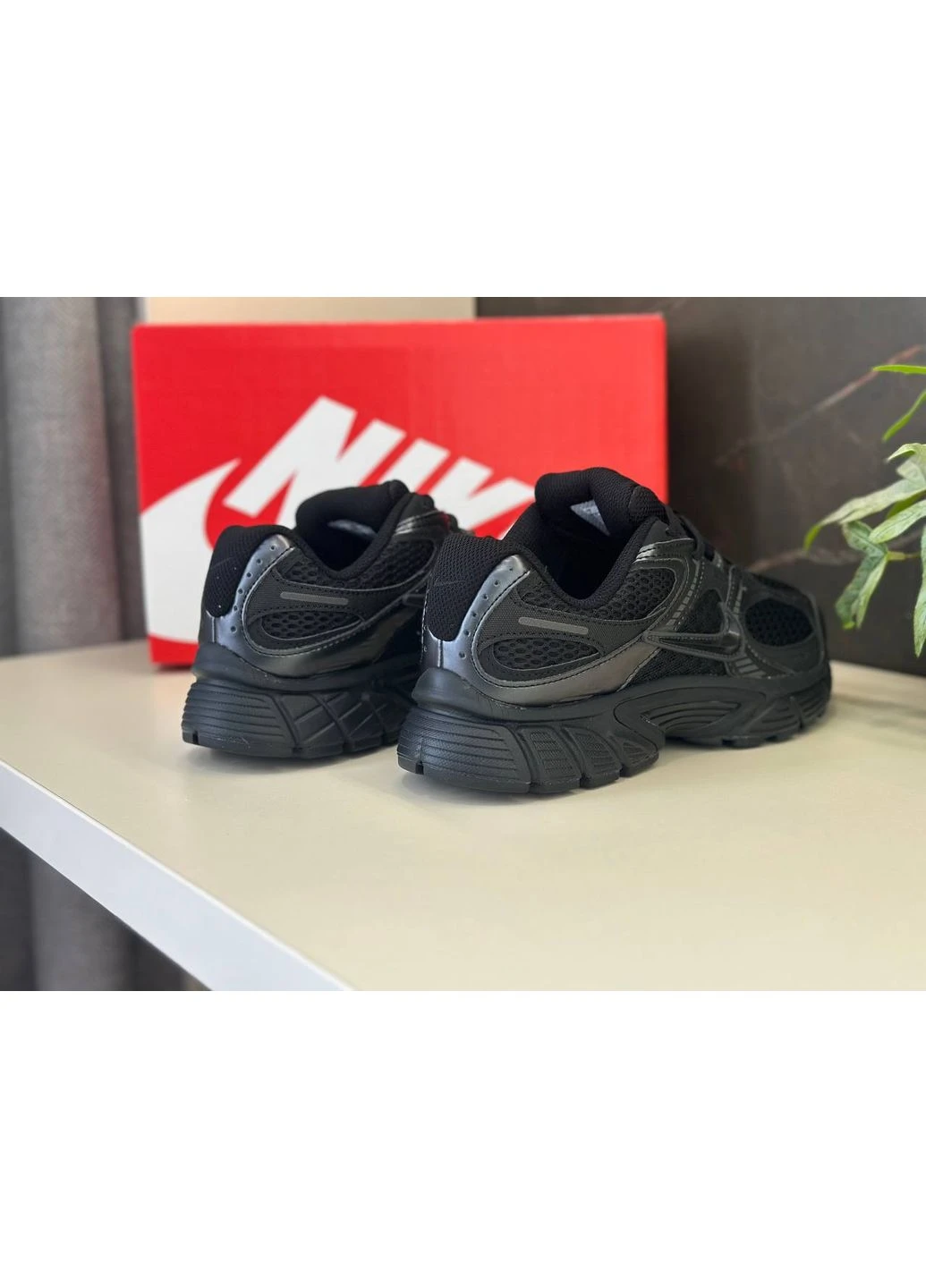 Чорні кросівки чоловічі nike v5 rnr black найк в5 чорні демісезон No Brand