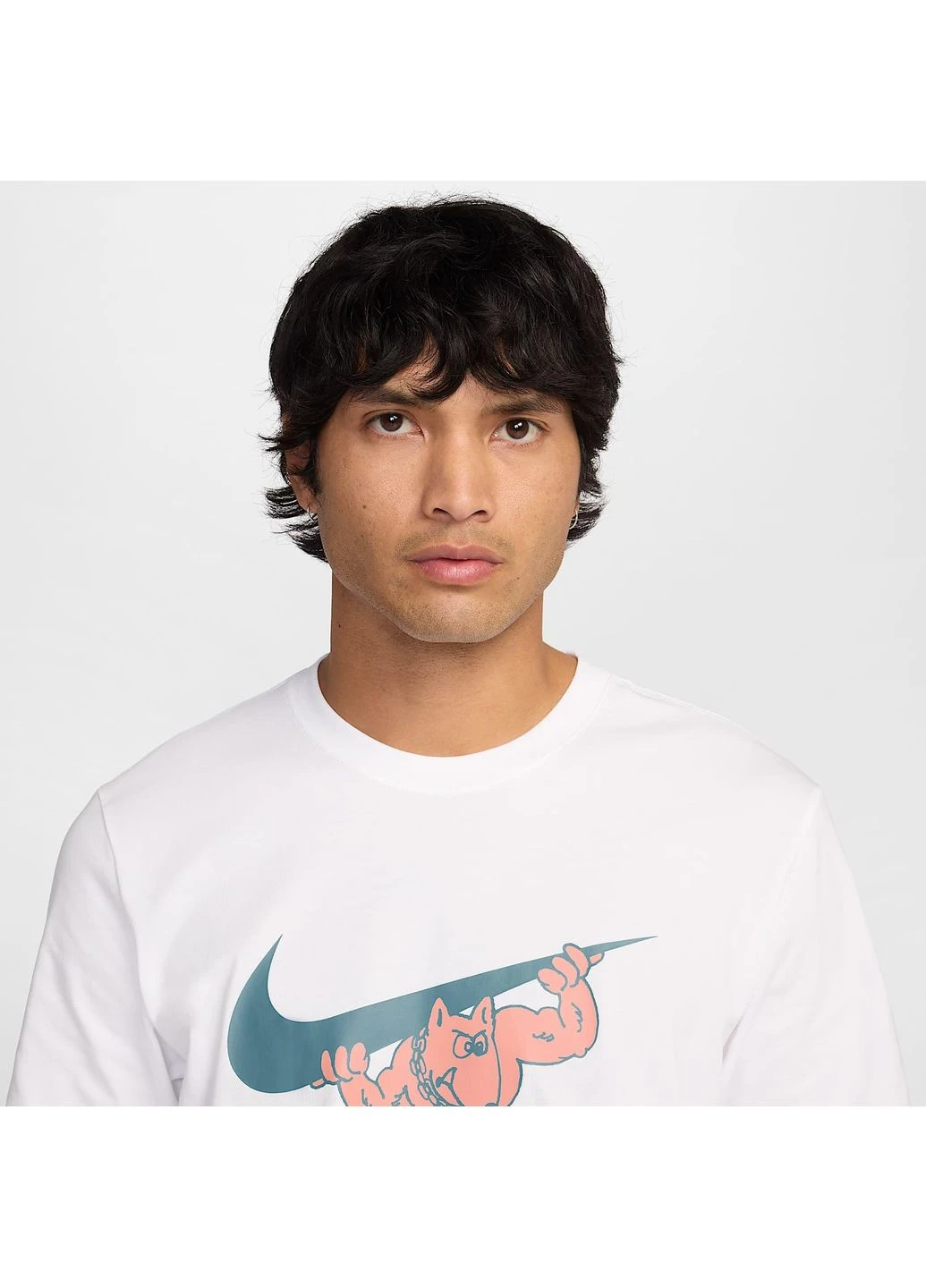 Белая футболка ikyky gym cult white hj3680-100 Nike