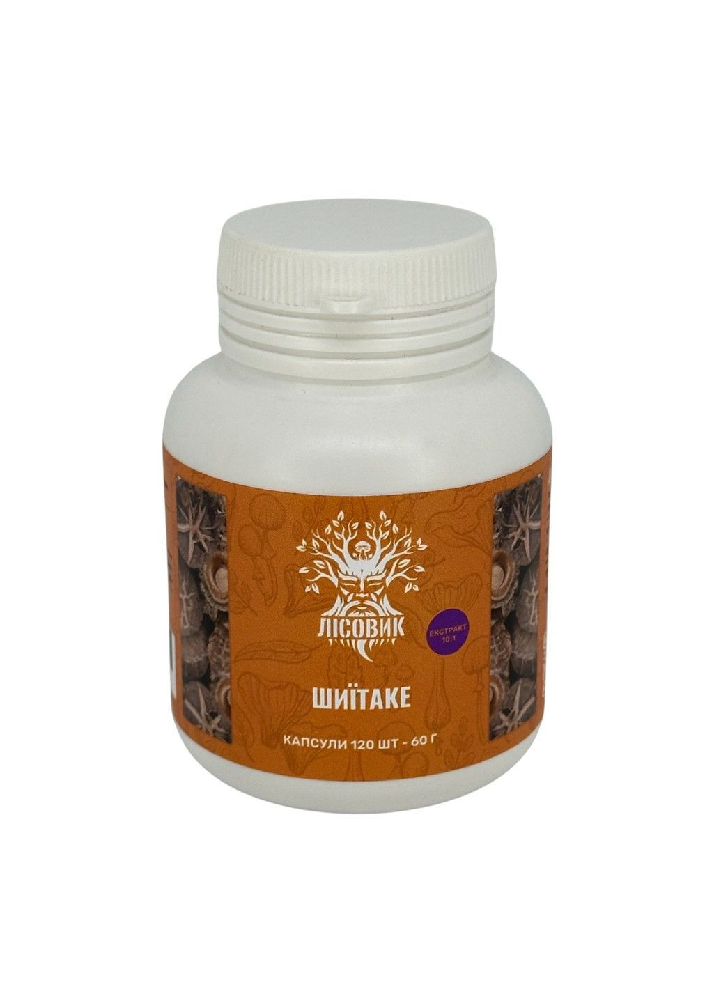 Шиїтаке екстракт 101 капсули 120 шт Лісовик (364210581)