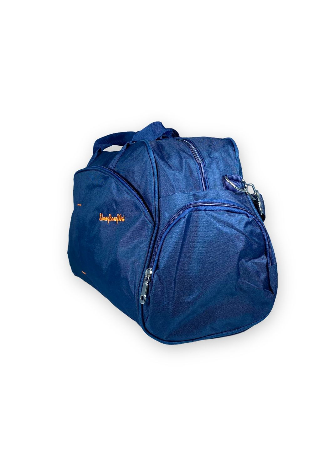 Дорожня сумка 25 л 1 відділ 2 бокові кишені кишеня на лицевій стороні розмір: 45*25*20 см синя SBW (286421439)