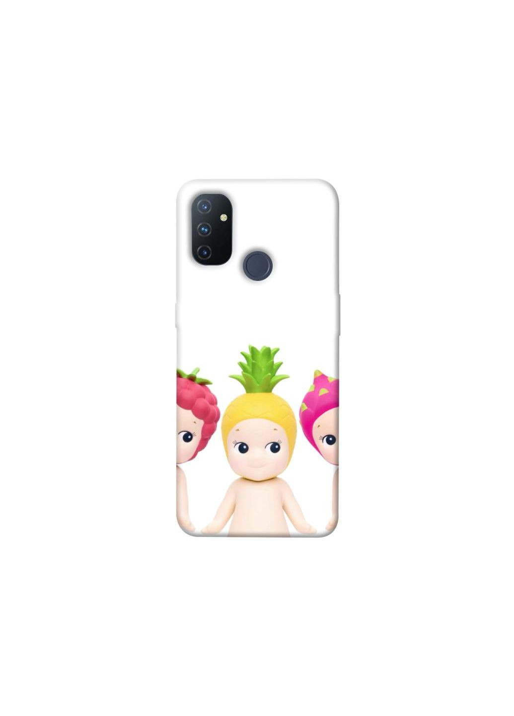 Чохол на OnePlus Nord N100 Tropical Trio Frontalka (352228782)
