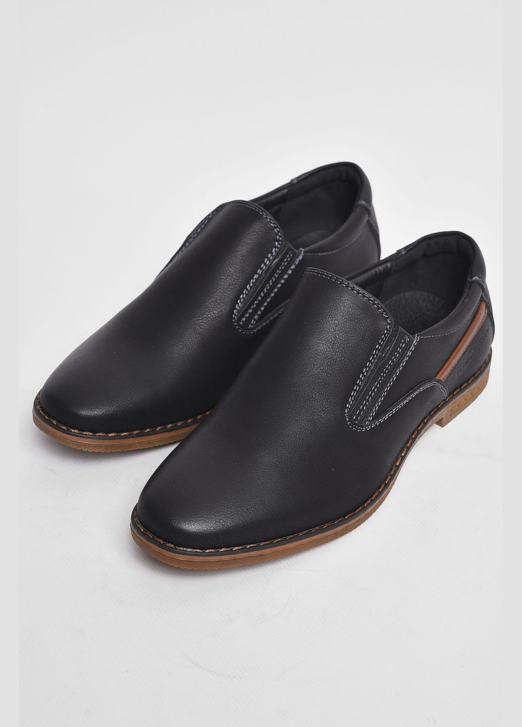 Туфлі підліткові для хлопчика чорного кольору Let's Shop (289843202)