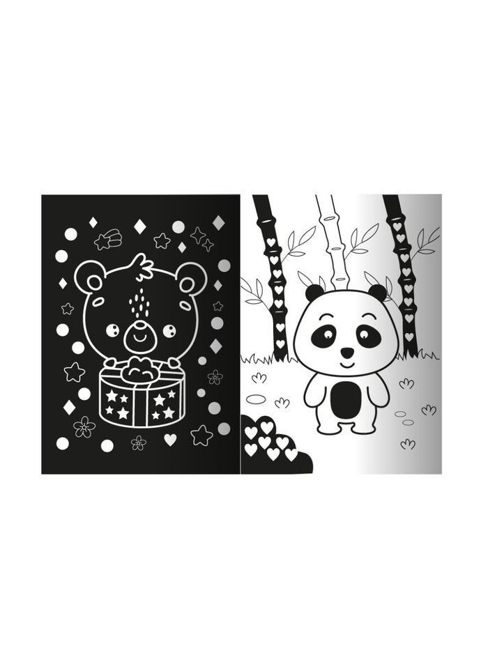 Дитяча книжечка з неоновими стікерами "Потішне королівство" РМ-69-04 Апельсин (336331808)