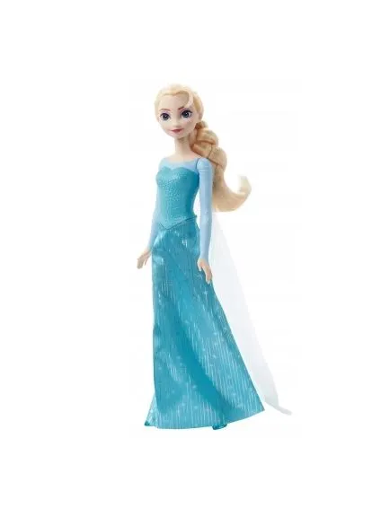 Кукла принцесса Эльза из м/ф Ледяное сердце в платье со шлейфом (HLW47) Disney Frozen принцеса Ельза з м/ф Крижане серце у сукні зі шлей (389544821)
