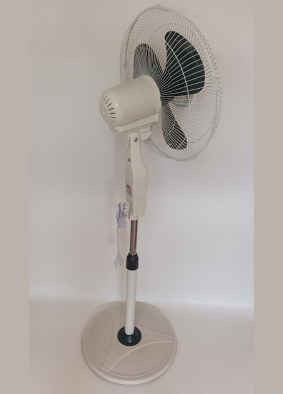 Напольный вентилятор 100 Вт с пультом ДУ белый (2104618588) Wimpex WX 1604 RC (335237563)