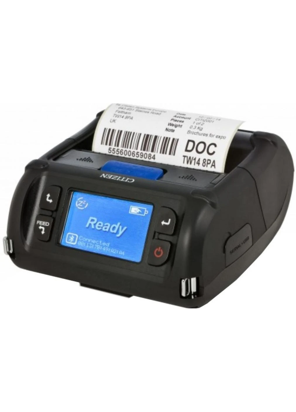 Принтер етикеток CMP-40L USB, Serial, Bluetooth (CMP40BECXL) Citizen (391430420)