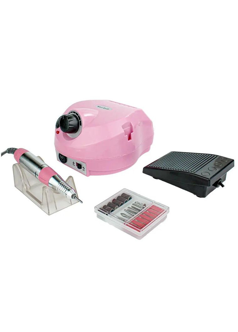 Фрезер для манікюру Nail Master DM202 Рожевий Універсальний 12 Ватт Nail Drill (300520315)