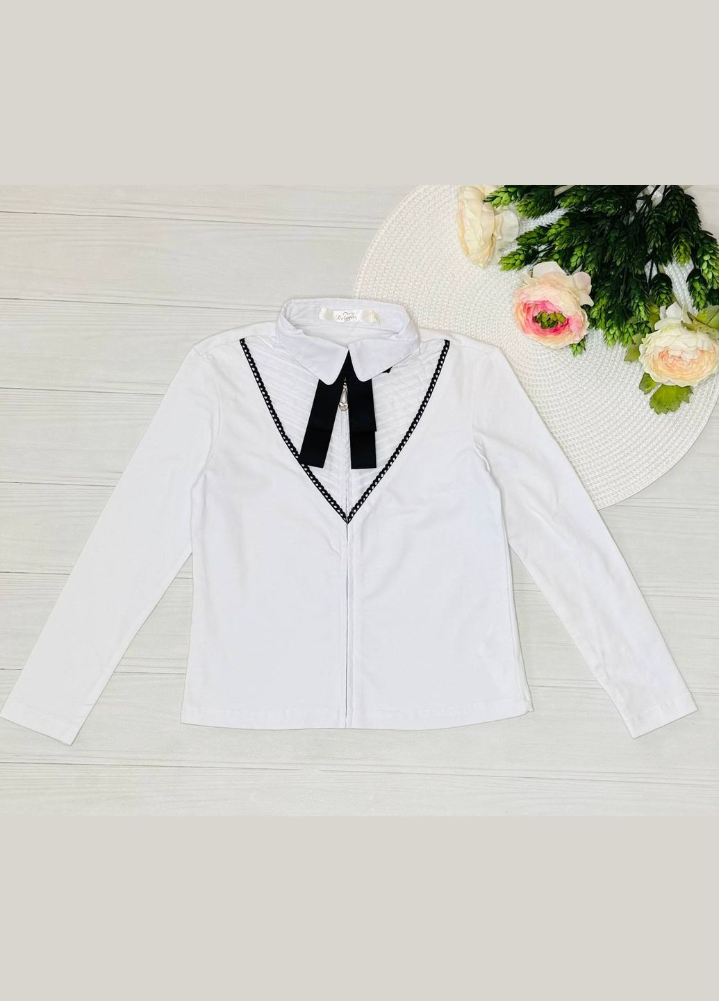 Блуза дів. Трикотаж 60011 DELORAS Модняшки (346752856)