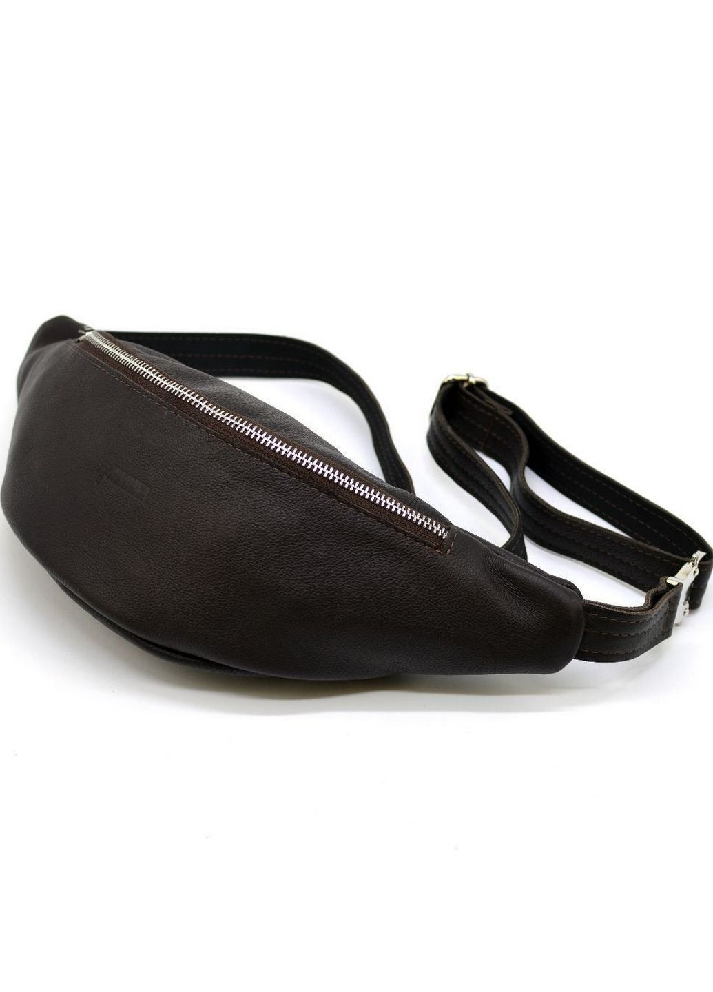 Мужская кожаная сумка на пояс 11х28х6 см TARWA (315869062)