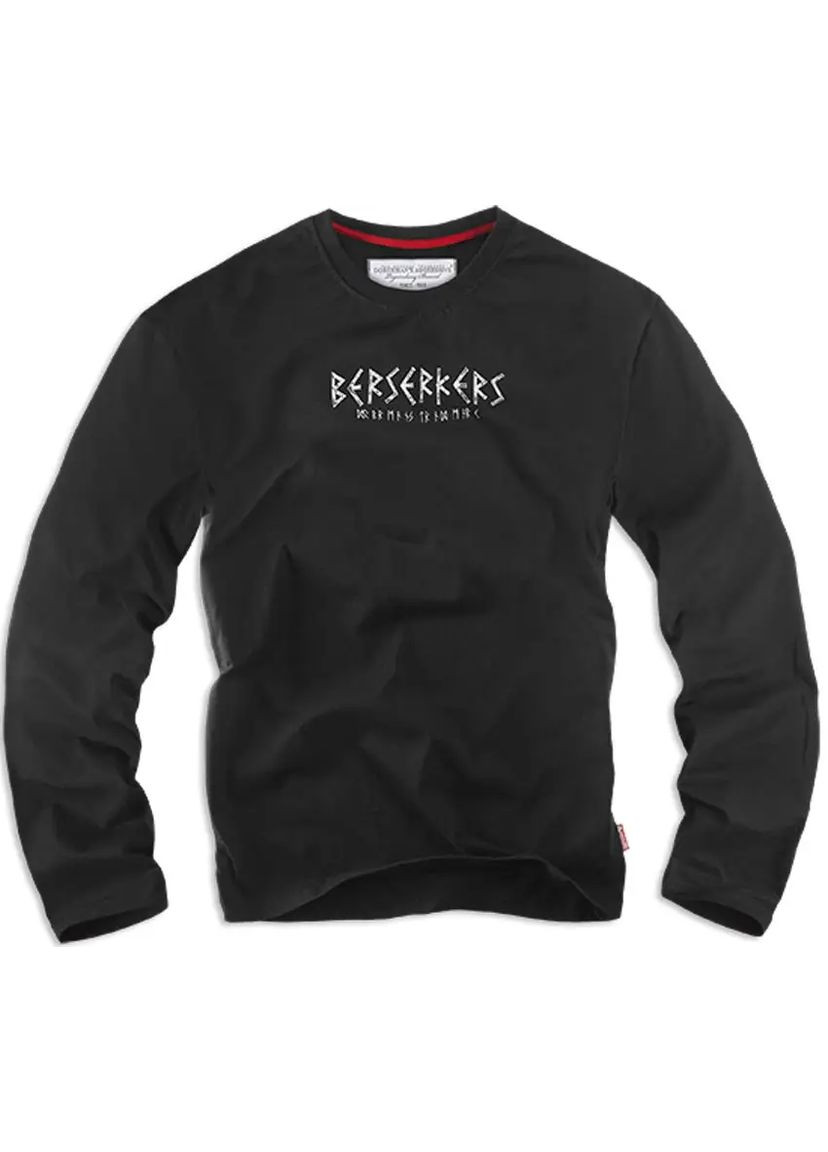 Черная лонгслив berserkers ls99bk Dobermans Aggressive
