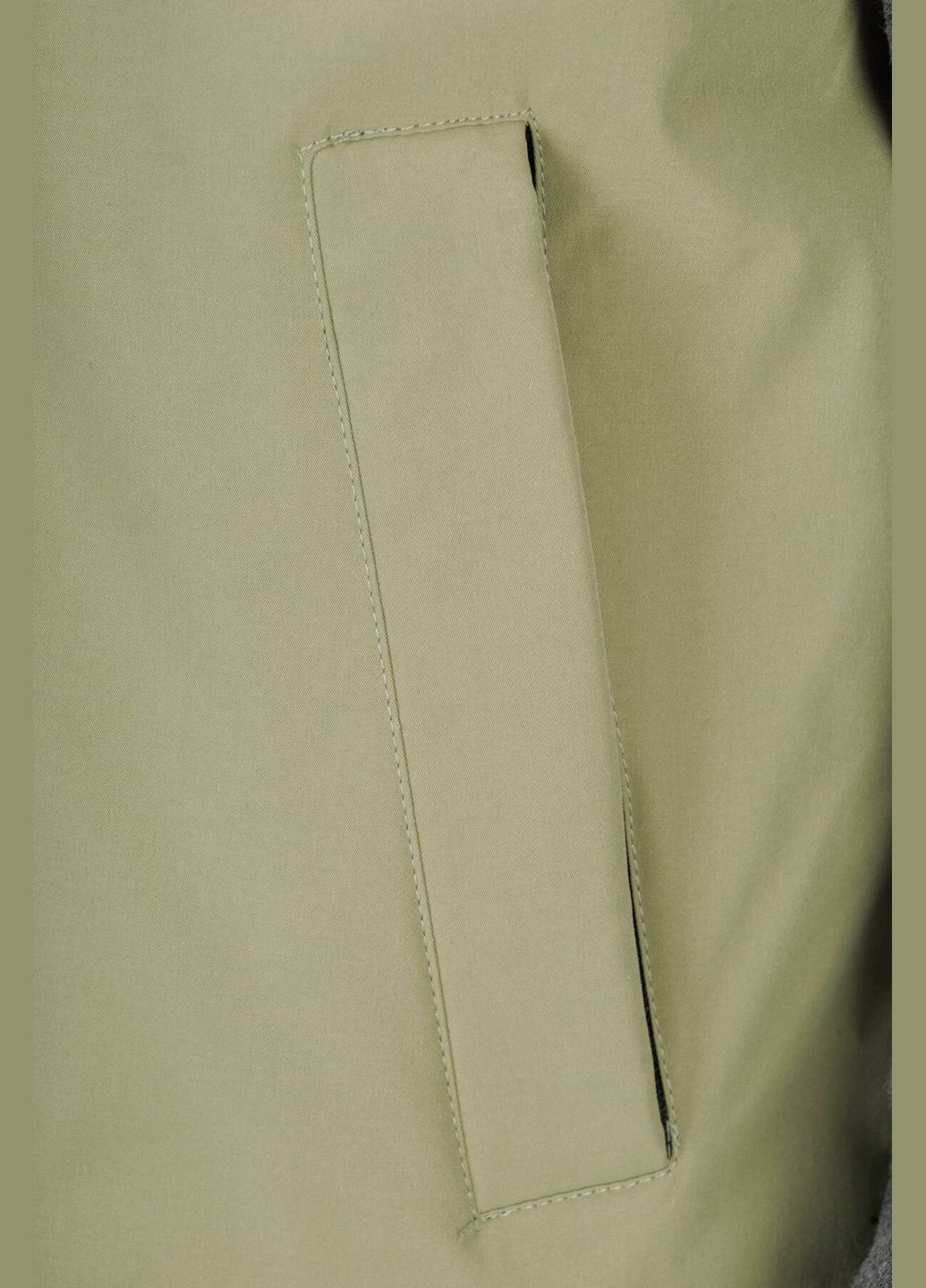 Оливковая демисезонная куртка мужская 3049 оливковый (2000990286949d) shop (2000990286949) Demos